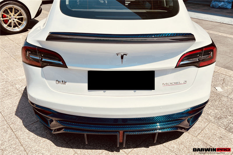 2017-2023 Tesla Model 3 IMP Performance Carbon Fiber Trunk Spoiler