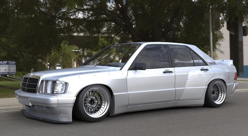 Pandem - Mercedes Benz 190E W201 w/o Wing
