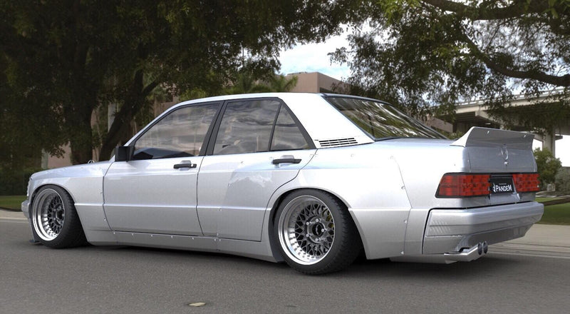 Pandem - Mercedes Benz 190E W201 w/ Wing