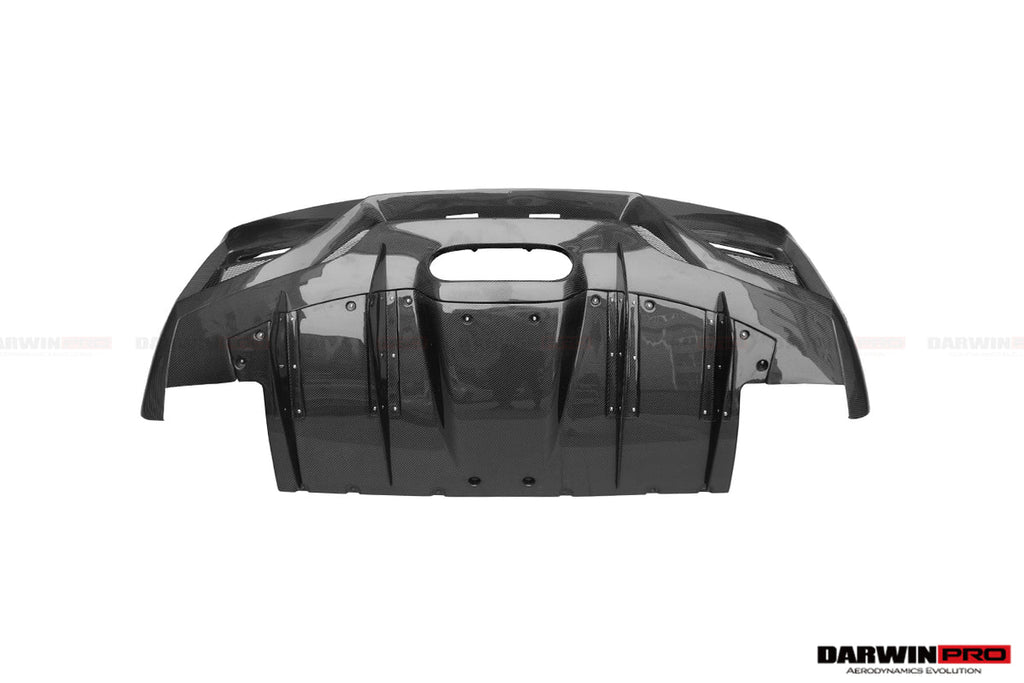 2010-2015 Ferrari 458 Coupe BKSS Style Partial Carbon Fiber Rear Bumper And Carbon Fiber Trunk W/ Tail Light Cover