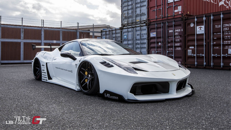 LB-Silhouette WORKS Ferrari 458 GT complete body kit 【Full Dry Carbon】