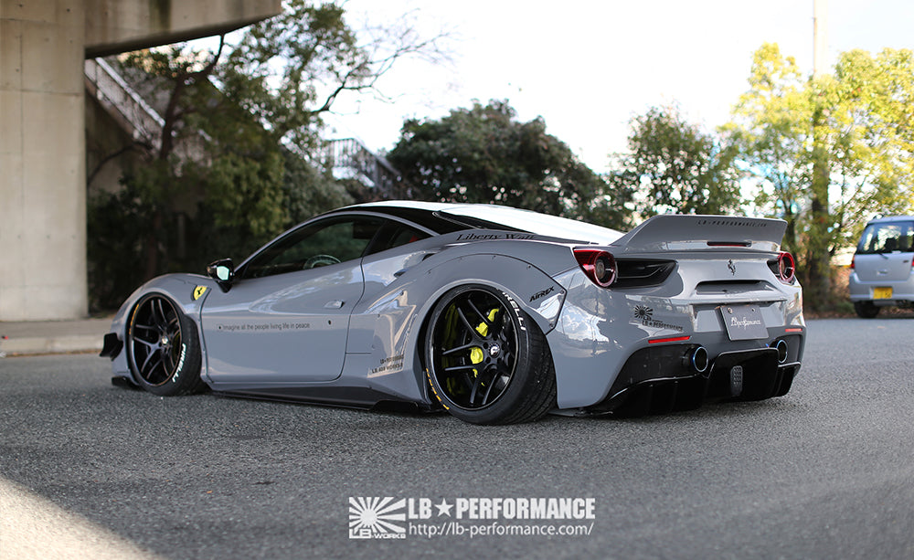 Custom 488 LB-WORKS Ferrari 488 complete body kit (CFRP)