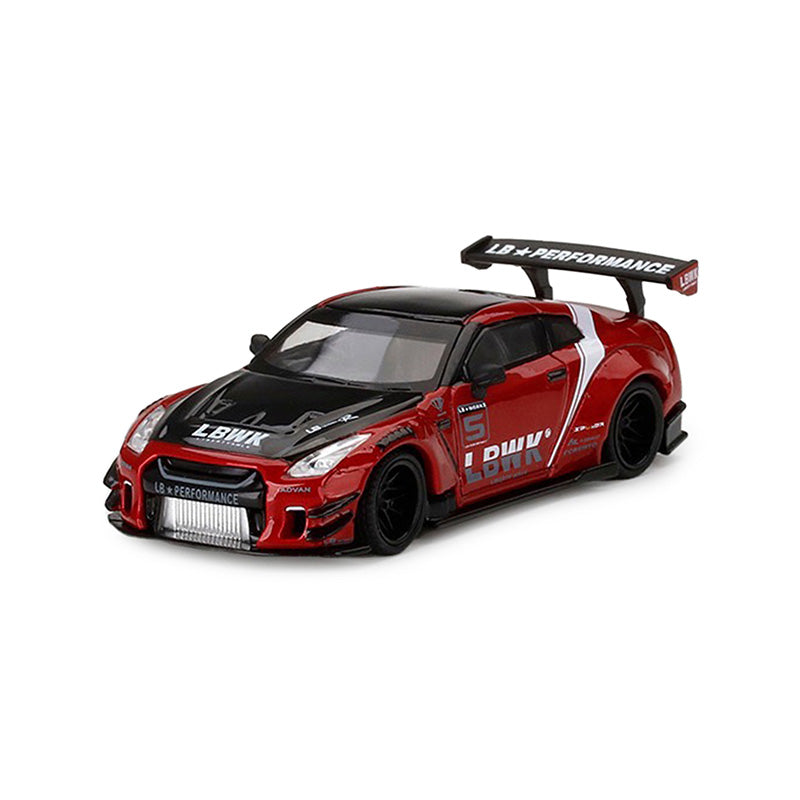 1/64 MINI GT 日産 GT-R R35 LBWK type2 レッド-