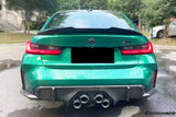 2021-UP BMW M3 G80 MP Style DRY Carbon Fiber Middle Rear Lip with Caps