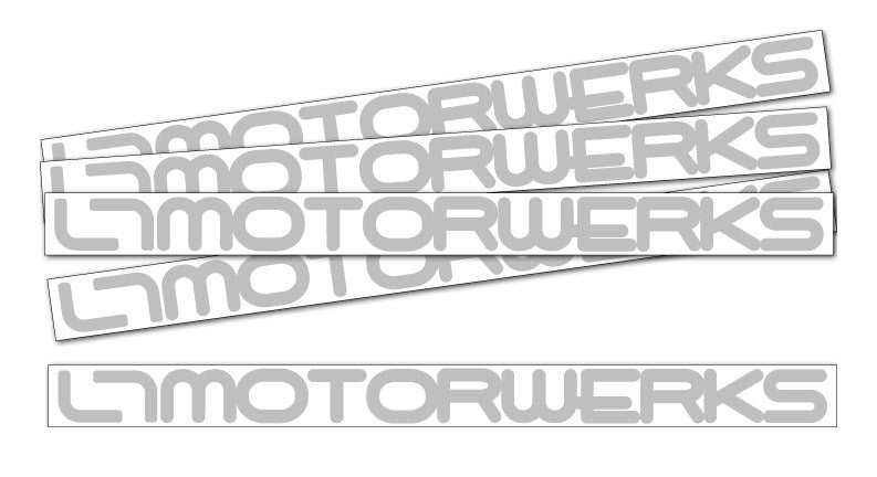 LTMOTORWERKS 12" Decal