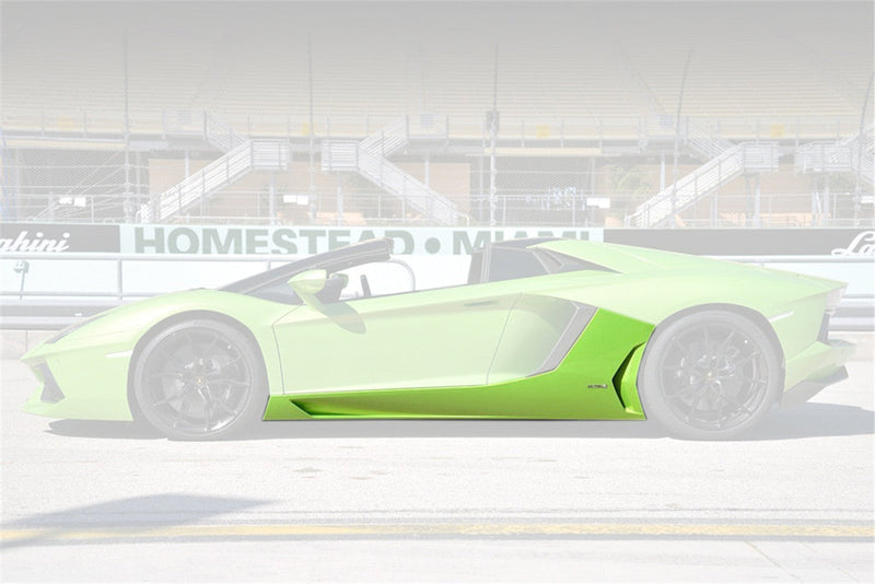 2011-2021 Lamborghini Aventador LP700 LP740 Coupe/Roadster Carbon Fiber Side Skirts