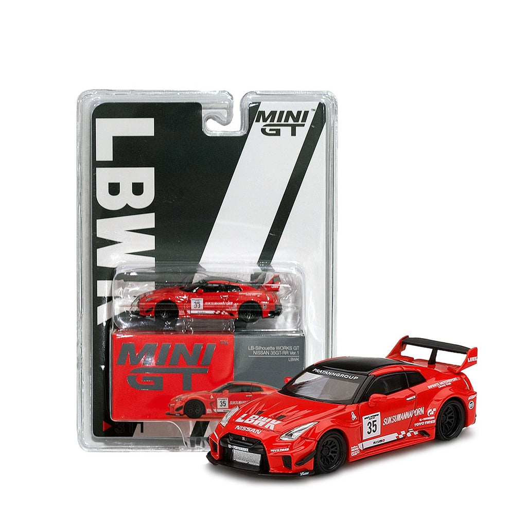 MINI GT 1/64 - NISSAN 35GT-RR LB-Silhouette WORKS Ver.2