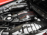 2015-2022 Ferrari 488 GTB/Pista/F8 Dry Carbon Fiber Engine Bay Panels With Heat Protection