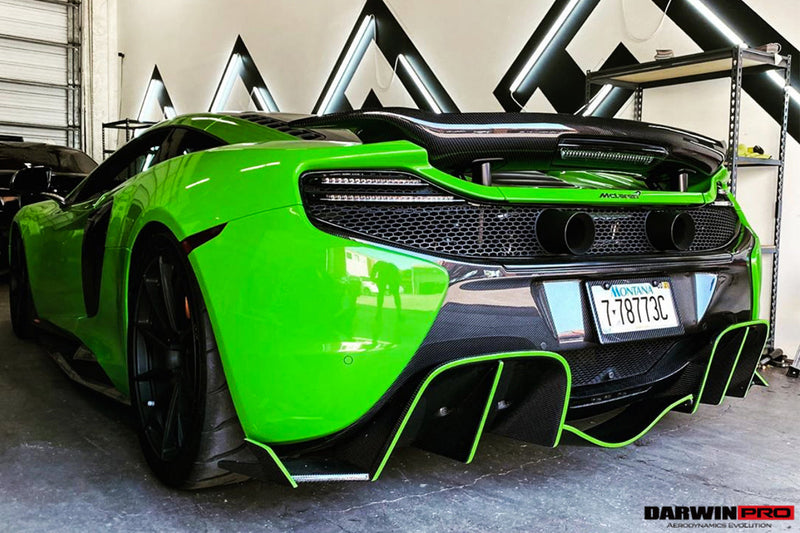 2014-2017 McLaren 650s Carbon Fiber Rear Bumper