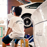 LB-WORKS Arch Logo Kids Tee White