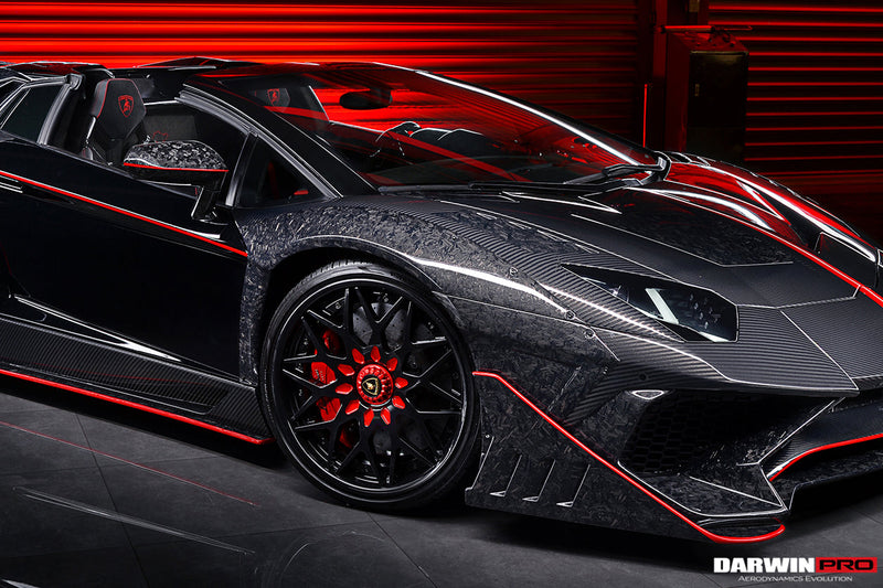 2011-2016 Lamborghini Aventador LP700 Coupe/Roadster Dry Carbon Fiber Mirror Housing Replacement