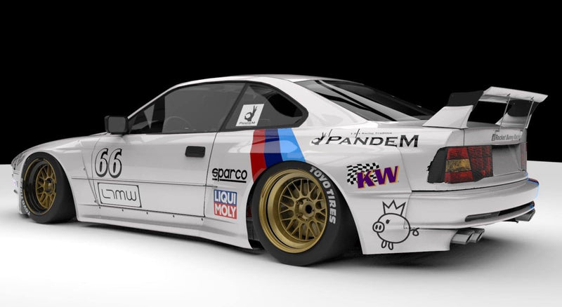 Pandem BMW E31 w/ GT Wing
