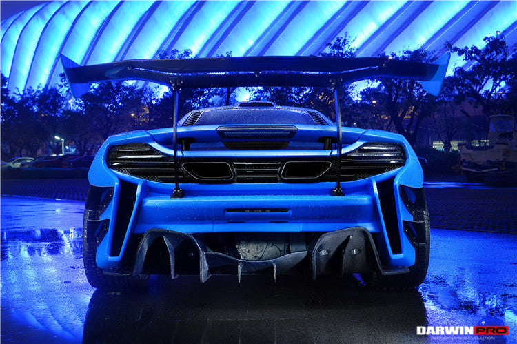 2011-2017 McLaren MP4 12C/650S Rebel Performance Style Carbon Fiber Trunk Spoiler