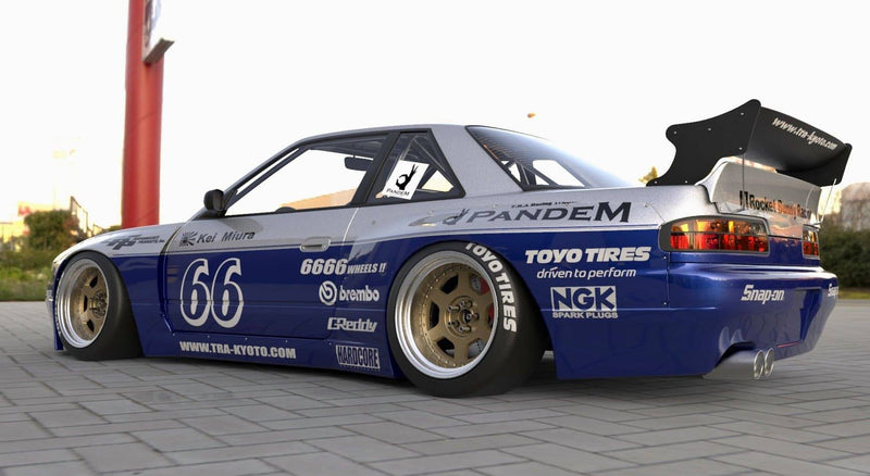 Pandem S13 V3 w/Rear Wing