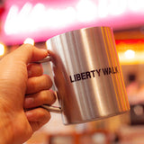 LB-CAFE Stainless Steel Mug Silver