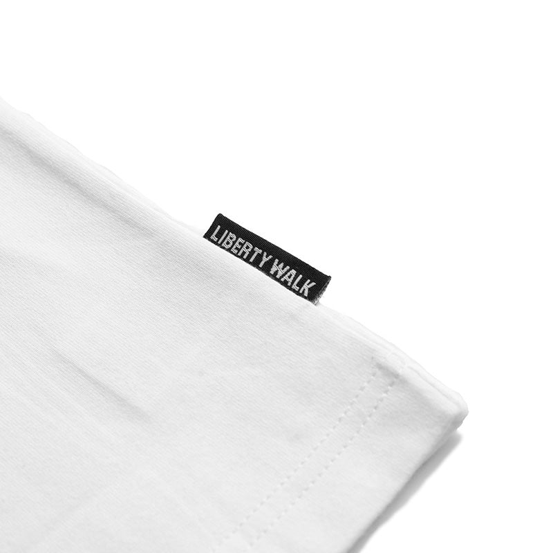LBWK OnePoint Logo Embroidery Tee White – LTMOTORWERKS