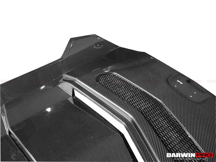 2011-2016 Lamborghini Aventador LP700 Coupe BKSS Style Carbon Fiber Engine Trunk