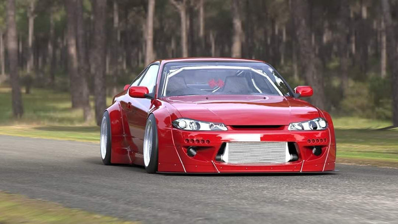 RocketBunny Nissan S15 w/o Duck Tail