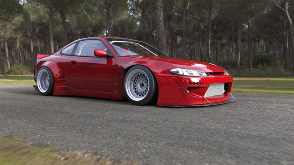 RocketBunny Nissan S15 w/o Duck Tail