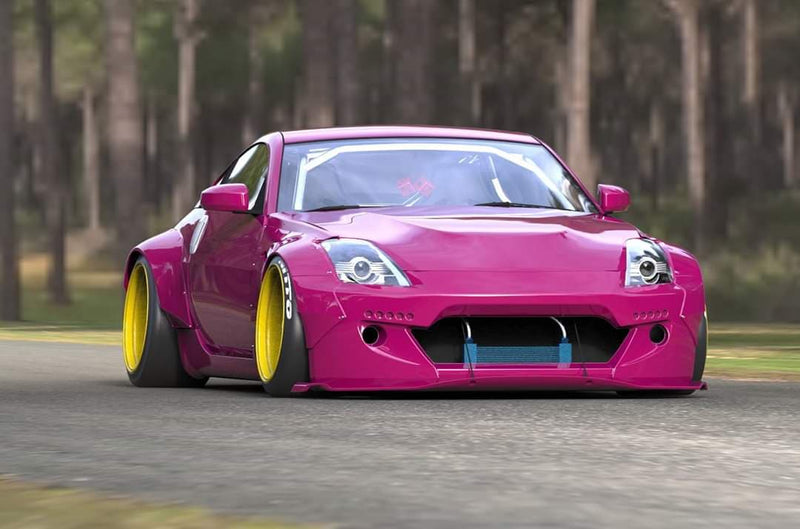 Rocket Bunny V2 Aero - Nissan 350Z ( Z33) w/o Duck Tail