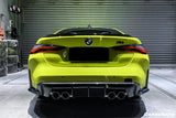 2021-UP BMW M4 G82/G83/G80 M3 MP Style Carbon Fiber Quad Rear Lip