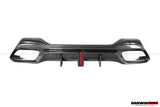 2018-2022 BMW 8 Series G14 Convertible/G15 Coupe/G16 4DR-Gran Coupe 840/850 IMP Style Carbon Fiber Rear Diffuser