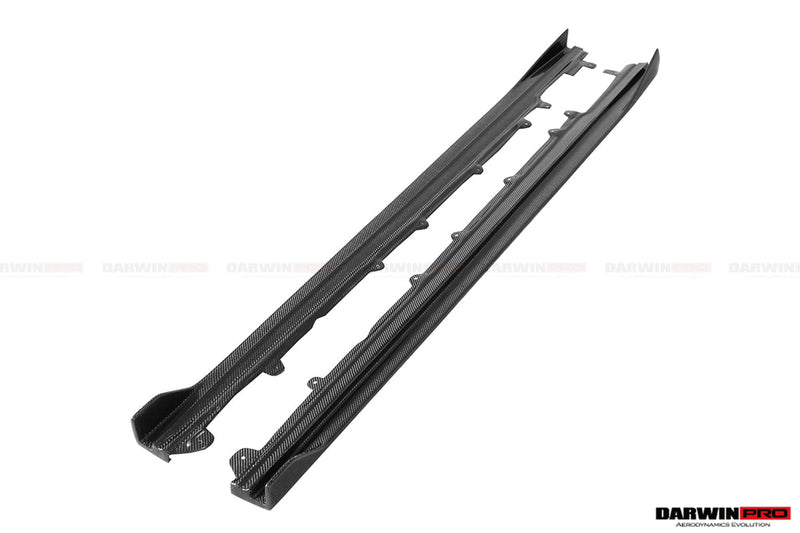 2018-2022 BMW 8 Series G14 Convertible/G15 Coupe IMP Style Carbon Fiber Side Skirts (Add On)