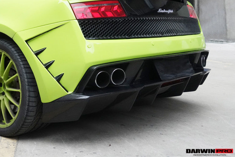 2009-2014 Lamborghini Gallardo DP Style Fiber Reinforce Polymer Rear Bumper