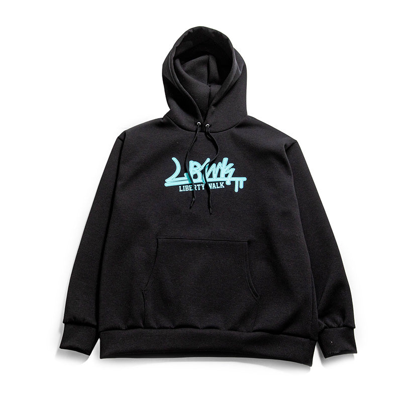 Graffiti best sale hoodie black