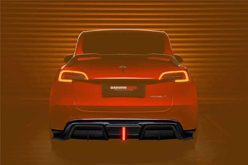 Model 4 Imp 2020-2023 Tesla Model Y IMP Performance Carbon Fiber Rear Diffuser
