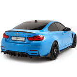 BMW M3 F80 & M4 F82 CARBON FIBER REAR DIFFUSER