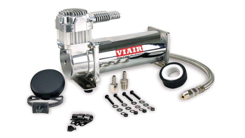 Airlift Performance / Air Suspension VIAIR 444C CHROME AIR COMPRESSOR 200 PSI