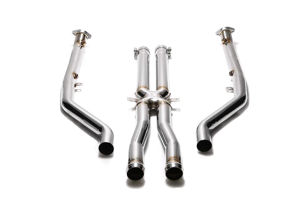 ARMYTRIX Front Pipe with 200 CPSI Catalytic Converters with X-Pipe BMW E90 | E92 M3 2008-2013
