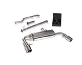 ARMYTRIX Stainless Steel Valvetronic Catback Exhaust System Dual Chrome Silver Tips BMW X3 xDrive G01 | X4 xDrive G02 Non-OPF 2019+