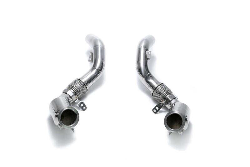 ARMYTRIX Ceramic Coated Sport Cat Pipe w/200 CPSI Catalytic Converters BMW 550i G30 | G31 2017-2020