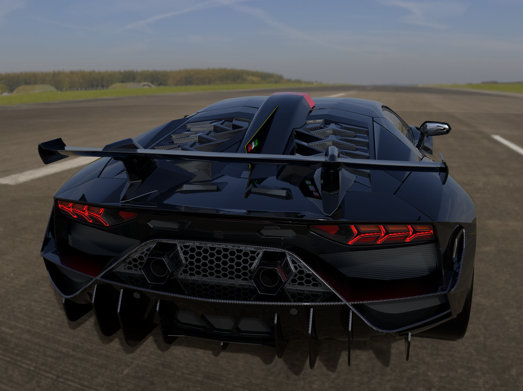 DUKE DYNAMICS Lamborghini AVENTADOR SV-R WIDEBODY KIT