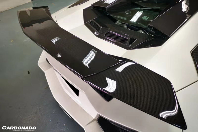 2011-2021 Lamborghini Aventador LP700 LP740 Coupe/Roadster VTC Style Trunk Spoiler