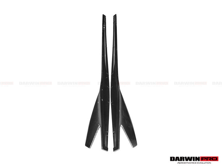 2011-2016 Lamborghini Aventador LP700 Coupe/Roadster BKSS Style Carbon Fiber Side Skirts Under Board