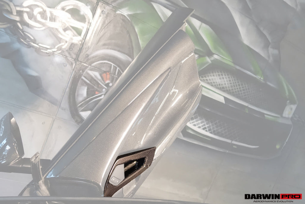 2011-2016 Lamborghini Aventador LP700 LP740 Coupe/Roadster Carbon Fiber Inner Door Handle