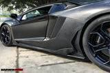2011-2021 Lamborghini Aventador LP700 LP740 Coupe/Roadster Carbon Fiber Side Skirts