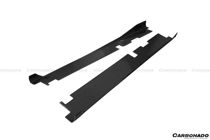 2015-2020 Lamborghini Huracan LP610/LP580 DC Style Carbon Fiber Side Skirts