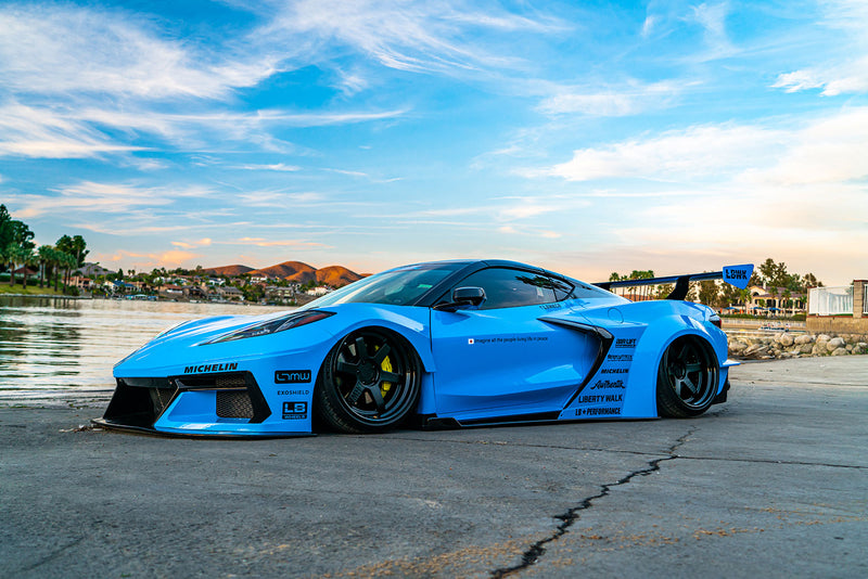 LB-Silhouette WORKS CHEVROLET CORVETTE C8 Complete Body kit (FRP)