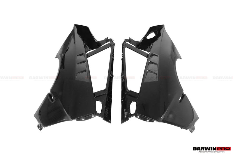 2011-2016 Lamborghini Aventador LP700 Coupe/Roadster BKSSII Style Carbon Fiber Rear Quarter Panels