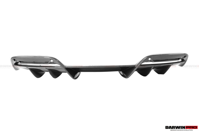 2022-UP Ferrari 296 GTB (Type F171) OE Style Carbon Fiber Rear Bumper w/ Diffuser