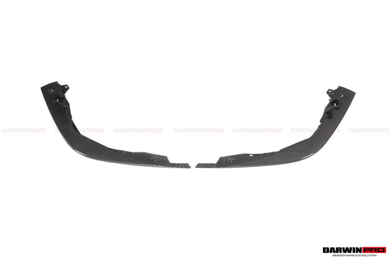 2019-UP Ferrari F8 OE Style Autoclave Carbon Fiber Front Bumper Side Splitter