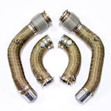 F9X M5 M8 CATLESS DOWNPIPES