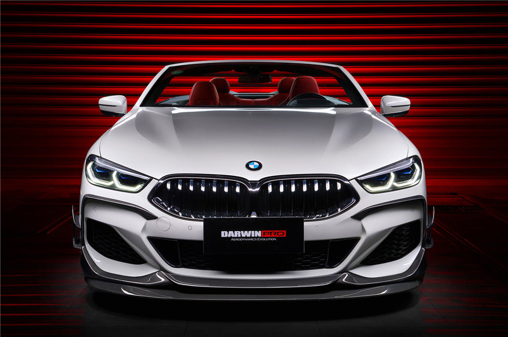 2018-2022 BMW 8 Series G14 Convertible/G15 Coupe/G16 4DR-Gran Coupe 840/850 IMP Style Carbon Fiber Front Lip