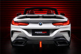 2018-2022 BMW 8 Series G14 Convertible/G15 Coupe/G16 4DR-Gran Coupe 840/850 IMP Style Carbon Fiber Rear Diffuser