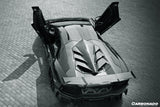 2011-2016 Lamborghini Aventador LP700 LP740 Coupe DC Style Carbon Fiber Engine Trunk