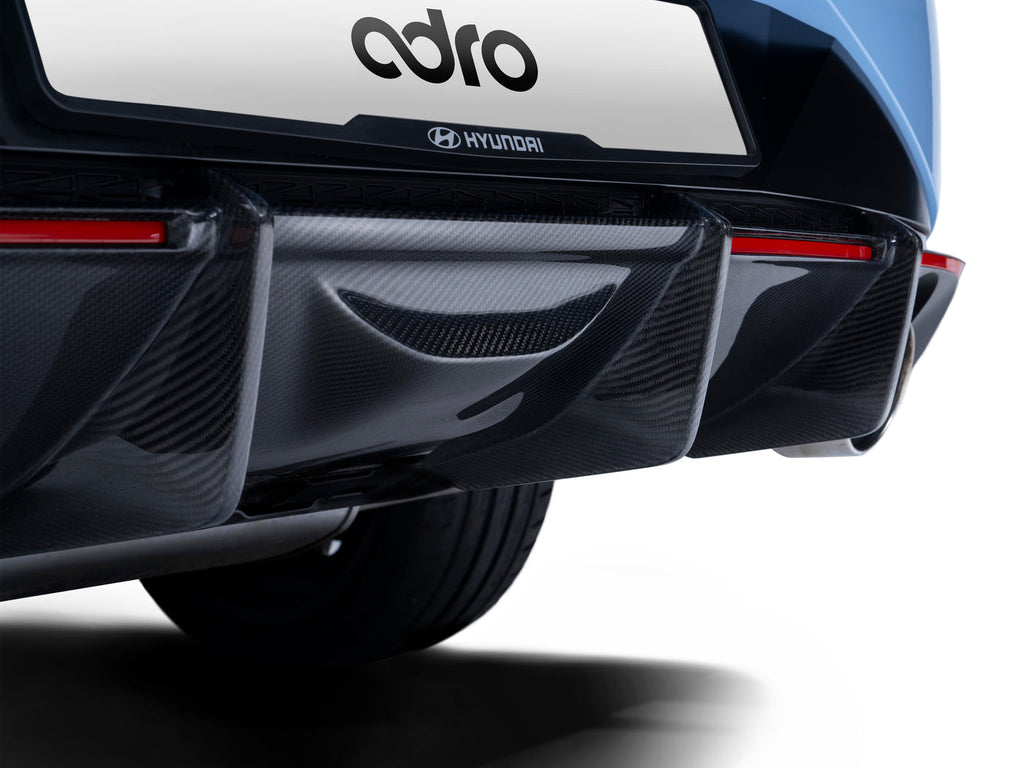 Shark Racing Diffuser HYUNDAI ELANTRA N CARBON FIBER REAR DIFFUSER